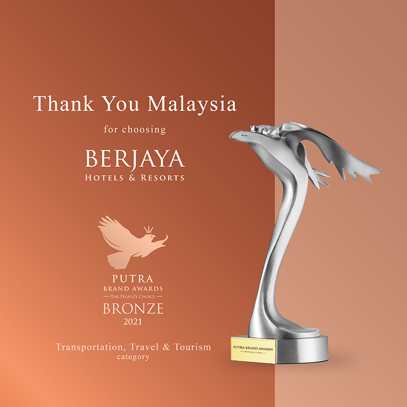 Berjaya Hotels And Resorts Wins The Prestigious 2021 Putra Brand Awards Berjaya Hotel